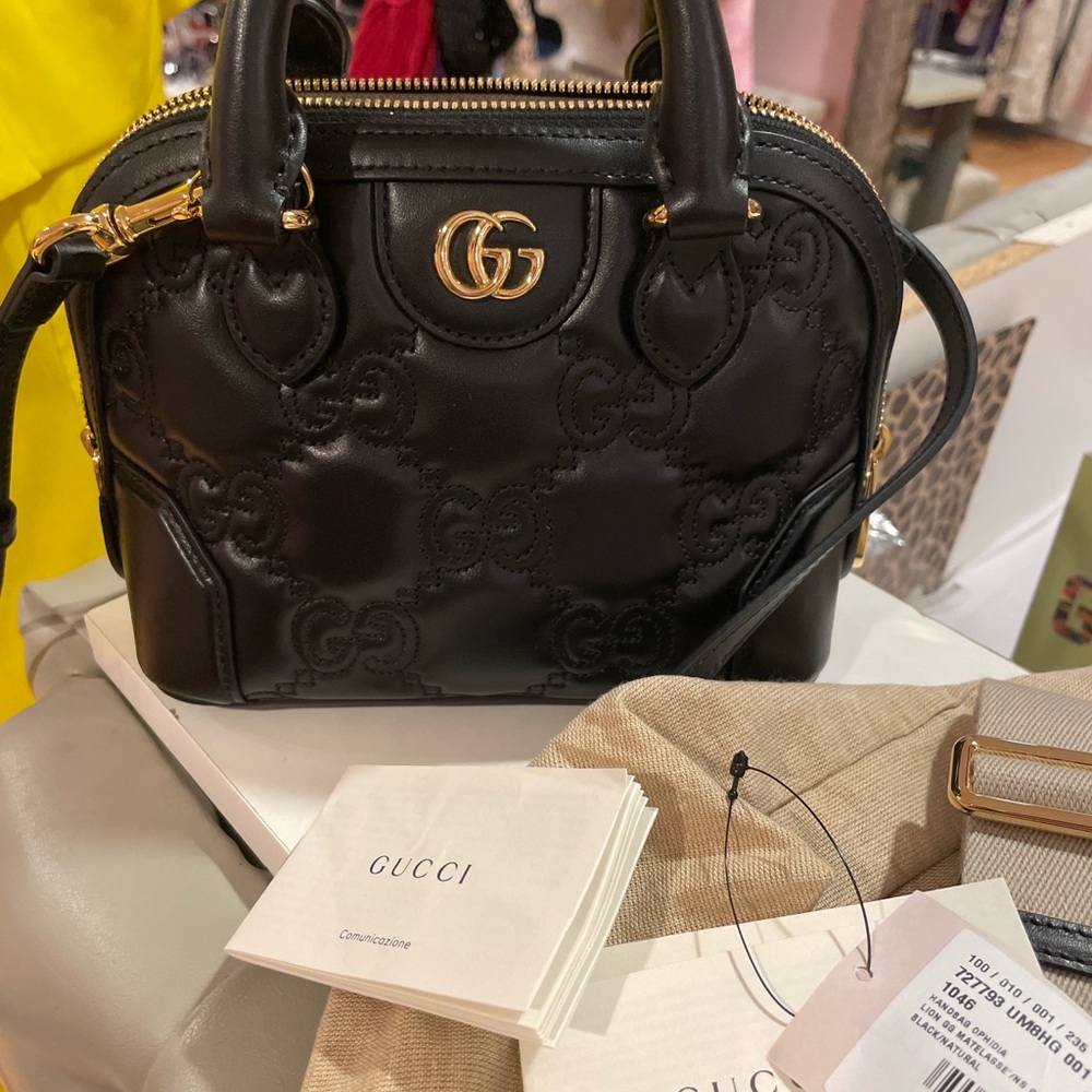 New Gucci Gg Matelasse Leather Handbag‎